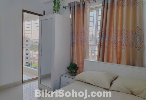 Furnished 2-Bedroom Apartment for Rent in Bashundhara R/A